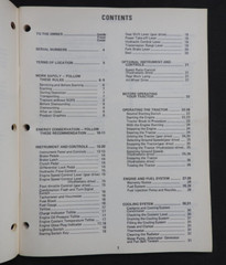 1982-85 GENUINE IH INTERNATIONAL HARVESTER 234 & HYDRO TRACTOR OPERATORS MANUAL