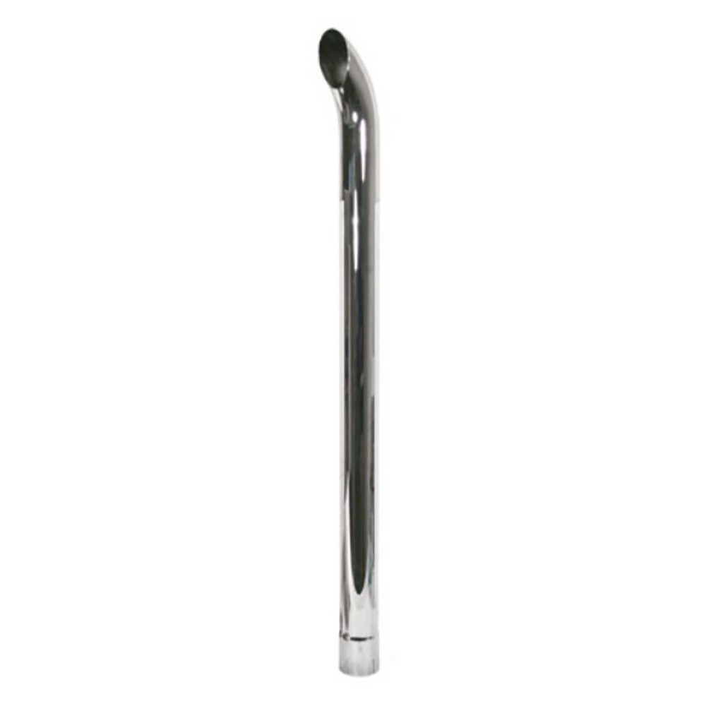 Chrome Stack Exhaust Pipe ZNL89051C fits Several