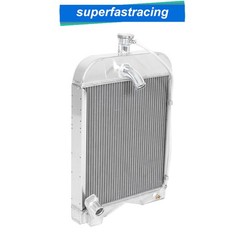 8N8005 AR2018 86551430 3 Row Aluminum Radiator w/Cap Fits Ford 2N 8N 9N Tractors