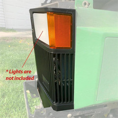 Front Black Grille For John Deere 415 425 445 455 Tractor Replaces For AM116207