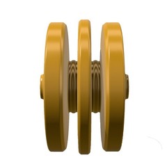 348-9647 – Top Roller – Fits Caterpillar 259B3, 259D, 259D3, 279C, 279C-2, 279C2