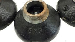 Lot of 5 WABCO 1032462 Cast Iron Dome Valve Caps PC502465 BX1 BX2 BX3