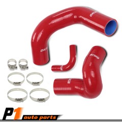Red Radiator Hose Set Upper Lower & Bypass Hoses Fit For John Deere Models New