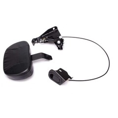 Adjustable Rider Backrest For Harley Davidson, One-Button Angle Adjustment Fr…