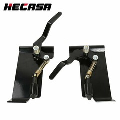 Weld-On Skid Steer Quick Attach Bucket Conversion Adapter Latch Plates Universal