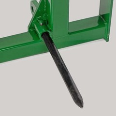 Titan Attachments Green Global Euro Hay Frame Attachment with 49″ Hay Spear