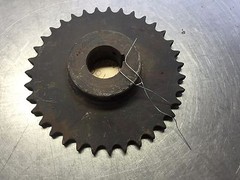 00104035 OMAHA Sprocket 008-4000 Collar 1-1/8″ ID 5-7/8″ OD