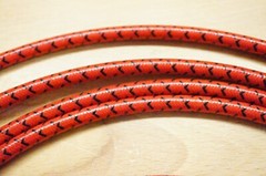 Red Belly Ford Tractor Early 8N 2N 9N Deluxe Cloth Copper Spark Plug Wire Set