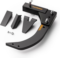 Hitch Mounted Trencher Ripper, 2″ Receiver, Black | Alloy-Reinforced, 3-in-1 Tee