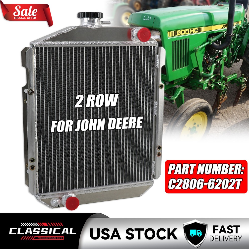 RADIATOR FOR JOHN DEERE 850 900HC 950 YANMAR YM2500 YM3110 YM3000 ( CH19293 )