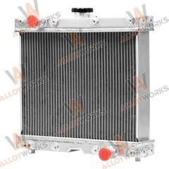 3 Row Aluminum Radiator Fits John Deere Tractor 1023E 1025R 1026R 2025R LVA16455