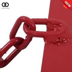 Red 2″ Hitch Receiver Forklift Trailers Towing Adapter Pallet Forks Attachment