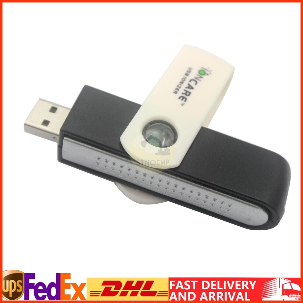 New Protatable Healthy USB Ionizer Ionic Air Purifier Fresh for PC Laptop