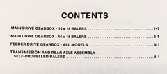 New Holland 273 Baler Service Manual Parts Catalog Operators Repair Shop
