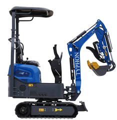 FREE SHIP Mini Excavator 1 Ton Digger 13.5hp Gas Tracked Crawler B&S EPA Engine
