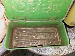 OEM Case Tractor Embossed Lid Tool Box SC DC S SI SO Ji Case Box