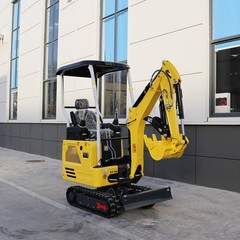 1.8 Ton Mini Excavator Kubota Diesel Engine Side Swing Quick Hitch Excavator
