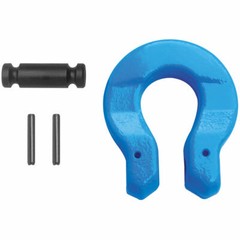 3/8″ Grade 100 Omega Link Anchor Shackle Painted Blue