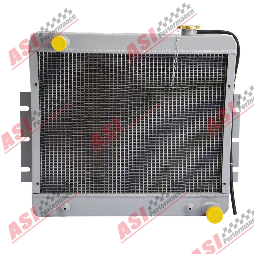 ALUMINUM RADIATOR FIT HYSTER FORKLIFT H135XL H155XL 4.3L GAS GM VORTEC ENGINES.
