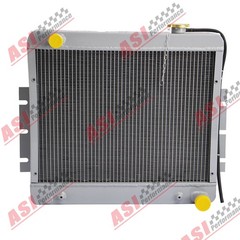 ALUMINUM RADIATOR FIT HYSTER FORKLIFT H135XL,H155XL 4.3L GAS GM VORTEC ENGINE