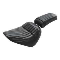 Motorcycle 2-Up Two Piece Driver Passenger Cushion Seat Softail FXBB 2018-2022