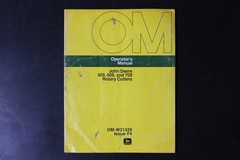 John Deere OM-W21329 Operator’s Manual 509 609 709 Rotary Cutters