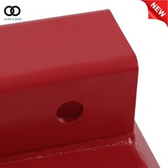 Red 2″ Hitch Receiver Forklift Trailers Towing Adapter Pallet Forks Attachment