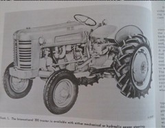 CASE IH 300 Tractor STEERING & FRONT AXLE Service Manual Form No. GSS-1065