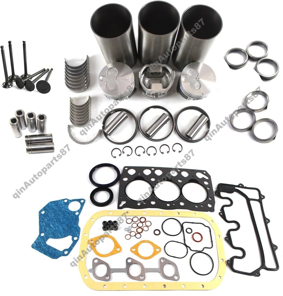 Overhaul Rebuild Kit for Isuzu 3CA1 JD Cub Cadet Utility Vehicle Goldoni BOXER