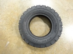 TWO 4.50-10 MRL MTF-257 Three Rib F-2 Tri-Rib 6 ply Tractor Tires WITH Tubes
