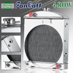 4 Rows Aluminum Radiator For Case-IH B275 B-414 424 444 354 364 FonGoff.