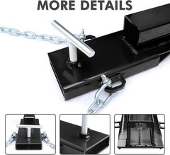 Forklift Trailer Hitch Attachment, EBESTTECH 1PC Fork Trailer Hitch Attachmen…