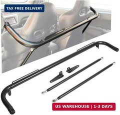 ECOTRIC 49″ Universal Iron Racing Safety Seat Belt Chassis Roll Harness Bar Rod