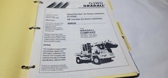 1998 GRADALL G3W Wheeled Excavator Parts Manual Book Catalog Spare List digger