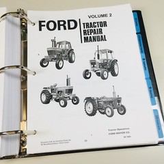 Ford Tractor 2600 3600 4100 4600 5600 Service Manual Repair Shop Technical Book