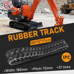 New 180*72*37mm Size Rubber Tracks for Mini Excavator AGT H12/ H12/ DM12-C/ H15