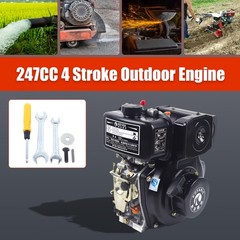 Air-cooled Diesel Engine 4 Stroke Single Cylinder For Agricultural Machinery