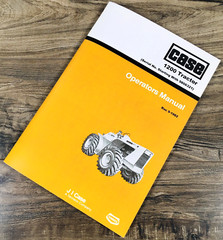 Case 1200 Traction King Tractor Operators Manual Owners Maintenance 9806321-Up