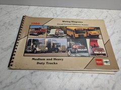 1988 WIRING DIAGRAMS MODEL FORWARD CONTROL CHASSIS MEDIUM HEAVY DUTY TRUCKS GMC