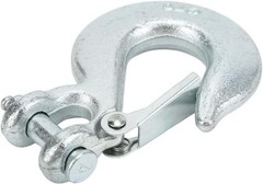2PCS 1/4 Inch Safety Chain Hooks, Automotive Grade 12,600 LBS 70 For Size: 1/4