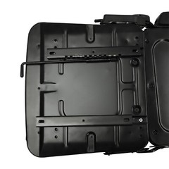 Black Forklift Seat Heavy Duty Vehicle Seat Adjustable 35-180°Tractor Seat