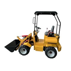KRW23 700KG Mini Skid Steer Ride-On Wheel Loader 23 HP Gasoline RATO EPA Engine