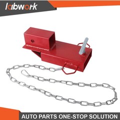 Labwork 2″ Clamp On Forklift Hitch Receiver Pallet Fork Trailer Towing Adapter