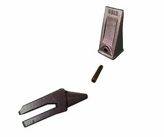 1 – Mini Excavator, 156 Series, Bolt On Shank, Bucket Tooth & Pin – 6808770