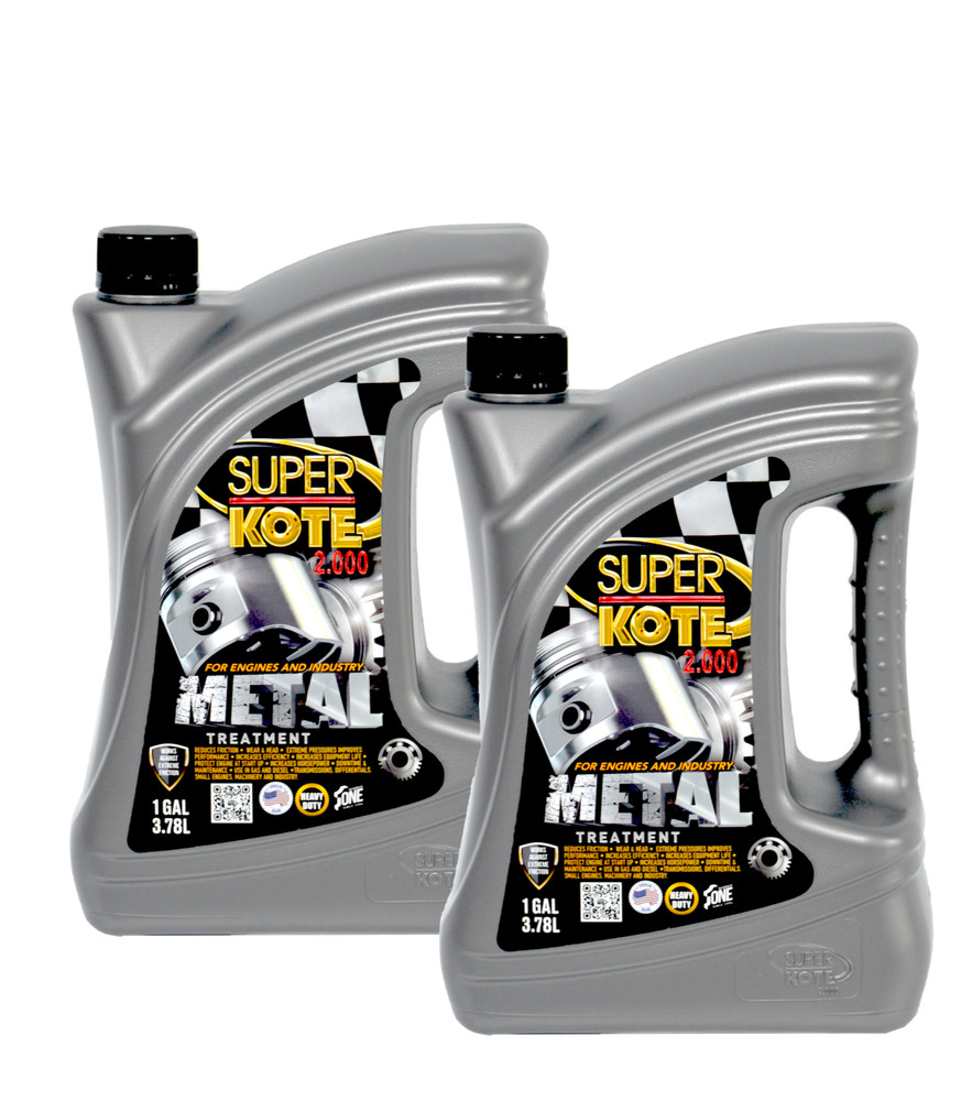 SUPERKOTE 2000 Metal Treatment Lubricant Anti Friction EP 1GAL 2PACK
