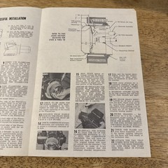 1967 Delavan Manufacturing Co. How To Install Delavan Flamecone Pamphlet