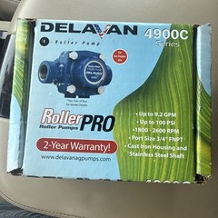Delavan 4900C 150 PSI Cast Iron Roller Pump
