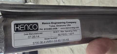 Kenco 33″ 5700 Series SS Bulk Tank Level w/ 2X Swagelok SS-63TF8 Valves -35