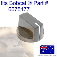 fits Bobcat Blower Fan Temperature Control Switch Knob 6675177 Heater AC