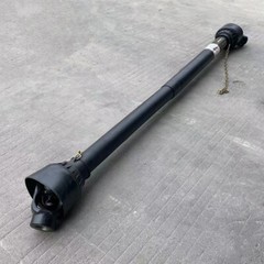 AGT 42in-56in PTO Shaft 6 Spline PTO Drive Shaft for Tractor 1-3/8in Round End